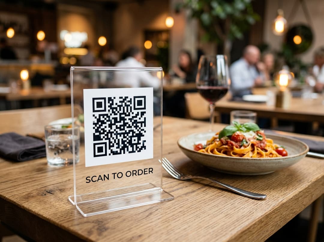 Prozinix RMS Table QR Ordering Screen